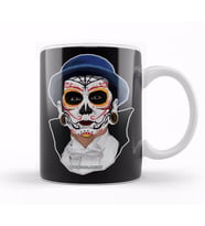 Dia De Los Muertos Day of the Dead Vampire Kupa Bardak Porselen