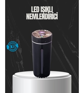 Northcity USB Aromaterapi Difüzör Ultrasonik Hava Nemlendirici LED Gece Lambası - Ev İçin Modern Nemlendirici