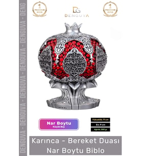 #Biblo Sarı Polyester Dekoratif Hediyelik Ev Ofis Aksesuarı Küçük Boy Bereket Nar Boytu Biblo