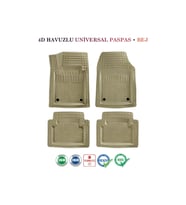 RENAULT  FLUANCE 2009- Maximum Serisi 4D Havuzlu Bej Oto Paspas