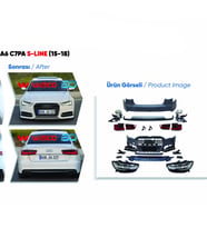 Audi A6 C7PA 2015-2018 (2012-2014 Arasi Dönüşüm-Facelift 4G0807065AMGRU Wisco