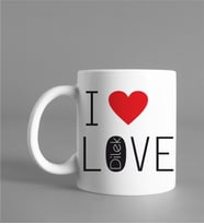 I Love Kupası Kişiye Özel