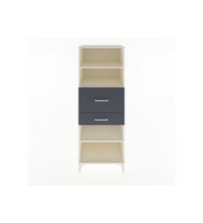 Hyperion Dolap 3 Raflı 2 Çekmeceli 60x44x163 Aytaşı-Antrasit