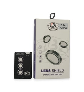 Newface Samsung Galaxy S24 Bilvis Titan Kamera Lens - Derin Mor