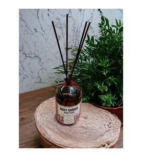 Papatya Kokulu Bambu Çubuklu Cam Şişe Oda Kokusu ( 250 ml )