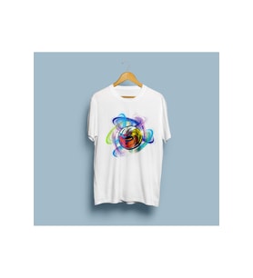 Oversize Voleybol Topu Tasarım Unisex T-shirt