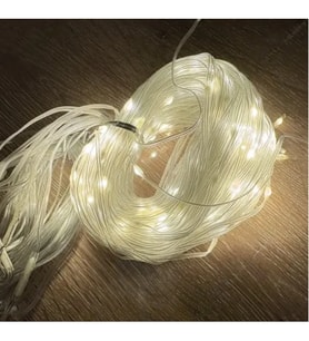 2*2 Perde Led 192 Led Sarı Işık