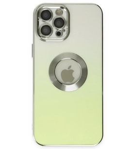 Mey İthalat® iPhone 12 Pro Kılıf Best Silikon - Yeşil
