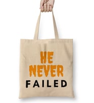 HE NEVER FAILED Bez Çanta Uzun Saplı