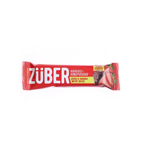 Züber Çilekli Kakaolu Meyve Tatlsı 40 gr