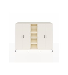 Hyperion Dolap 12 Raflı 4 Kapaklı 220x44x163 Aytaşı-Aytaşı