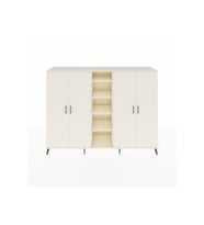 Hyperion Dolap 12 Raflı 4 Kapaklı 220x44x163 Aytaşı-Aytaşı