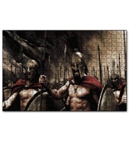 Cakapuzzle 300 Spartalı Mızraklı Savaşçılar  Puzzle Yapboz MDF (Ahşap) (120 Parça)