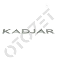 KADJAR ARKA BAGAJ YAZI  KADJAR BAGAJ YAZISI