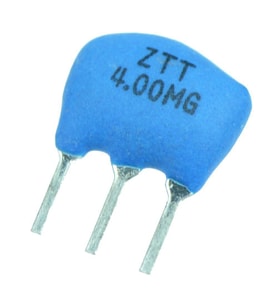 4MHz ZTT 3-Pin Seramik Rezonatör - 500 Adet