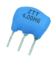 4MHz ZTT 3-Pin Seramik Rezonatör - 500 Adet