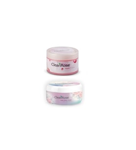 Clean Rose Unisex Gül Özlü Vazelin 90 ml + Ayak Bakım Kremi 125 ml