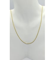 Minimal Line – Gold Snake Zincir Kolye