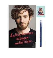 Kalbin Temizse Hikayen Mutlu Biter - Hakan Mengüç 9786053115199 Pensan Büro Mavi Tükenmez Kalem