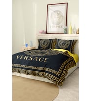 Çift Kişilik Nevresim Takımı Pamuklu Saten Kumaş 6 Parça 3D Dijital Baskı Duvet Cover Set Model.
