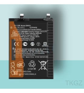 Tkgz - Xiaomi REDMİ NOTE 13 PRO PLUS 5G - BM5U - Uyumlu Pil - Servis Sıfır