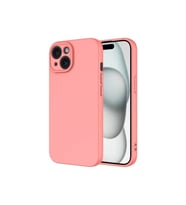 Apple iPhone 15 Plus Uyumlu Kılıf Zore Mara Lansman Kapak (Pembe)