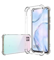 Huawei P40 Lite Kılıf Şeffaf Nitro Anti Shock Kapak (Renksiz)