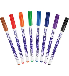 Bic Velleda 1721 Çocuk Tahta Kalemi 8'li Poşet 