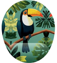Tukan Kuşu Bilek Destekli Mouse Pad