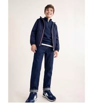LCW Kids Siyah Beli Ayarlanabilir Lastikli Erkek Çocuk Jean Pantolon