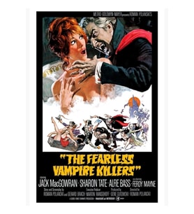 The Fearless Vampire Killers (1967) Tablo Ahşap Poster Dekoratif