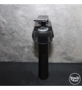 Sipahi Marble Siyah Şelale Çanak Lavabo Bataryası