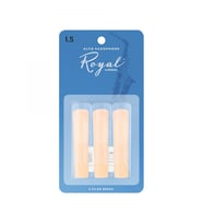D'Addario Woodwinds RJB0315 Royal Alto Saksafon Kamışı - No: 1.5 (Eğitim - 3'lü Paket)  Dosyalı (Filed) Kesim, Yeni Başlayanlar İçin Kolay Tepki ve Net Ses Aralığı  Uyum: Tüm Standart Alto Saksafonlar