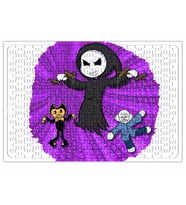 Toddyn BendySans Puppet Roxa Puzzle 240 Parça Yapboz