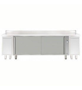 Electrolux Professional Sıcaklık Dolabı, 2 + 2 Kayar Kapılı, Pass-thru, 2000 Mm - Modular Line TE2SE20DA