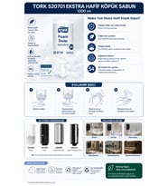 Tork 520701 Ekstra Hafif Köpük Sabun 1000 ml