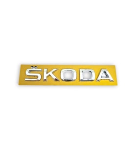 Skoda Citigo 2012-2020 Arka Bagaj Kapağı SKODA Marka Yazısı 5JA853687