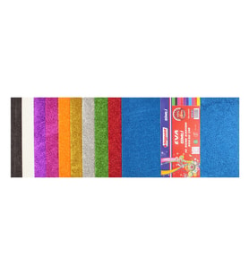 Bigpoint Simli Eva 20x30cm Karışık 10 Renk x 5 Paket