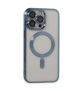 Apple iPhone 14 Pro Max Kılıf Kross Magneticsafe Kapak - Sierra Blue