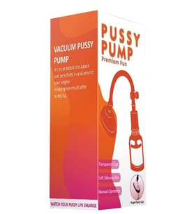 Censan Pussy Pump Premium Fun Çift Başlıklı Vajina &amp; Gööğüs Pompası