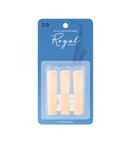 D'Addario Woodwinds RJB0320 Royal Alto Saksafon Kamışı No: 2.0 (Başlangıç/Eğitim) - 3'lü Paket  Kolay Ses Üretimi ve Esnek Yapı