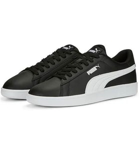 Puma Smash 3.0 L Erkek Günlük Ayakkabı 390987 SİYAH BEYAZ