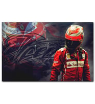 Cakatablo Ferrari F1 Kimi Raikkonen Görseli MDF Tablo