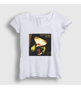 Presmono Kadın Beyaz Vicious Delicious Infected Mushroom T-Shirt 515219tt (Beyaz)