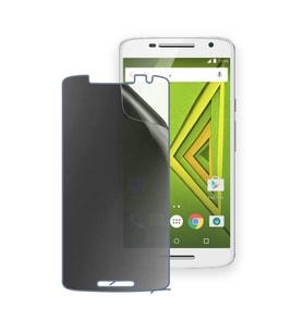 SChitec MOTOROLA X Play Uyumlu Ön Yüzey Hayalet Privacy Hidrojel Ekran Koruyucu