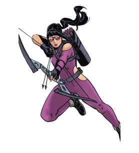 Kate Bishop Ahşap Poster Dekoratif