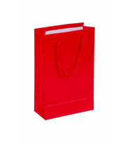 KARTON ÇANTA KIRMIZI 11CM X 16,5CM - 1 ADET (Karışık)