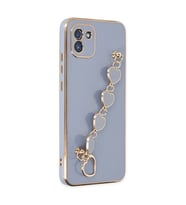 Northcity Samsung Galaxy A03 Kılıf Esila Silikon - Gri