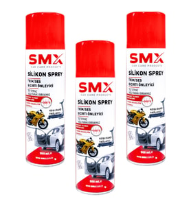 Silikon Yağlayıcı Sprey 500 ml 3 Adet