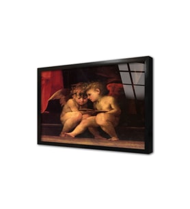 Rosso Fiorentino Çerçeveli Cam Tablo